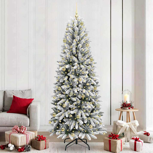 Kunstkerstboom Met 150 Led Met Standaard Wit 53 X 53 X