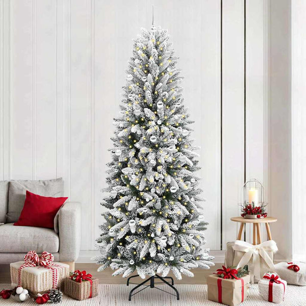 Kunstkerstboom Met 150 Led Met Standaard Wit 53 X 53 X