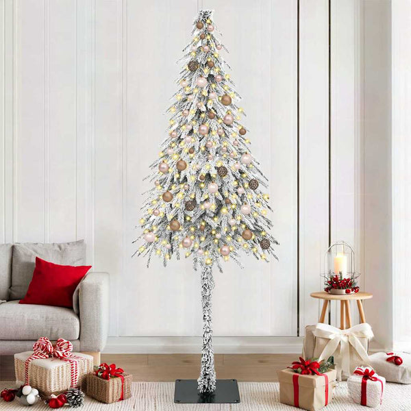 Kerstboom Met 300 Led Met Standaard Wit Pe En Staal