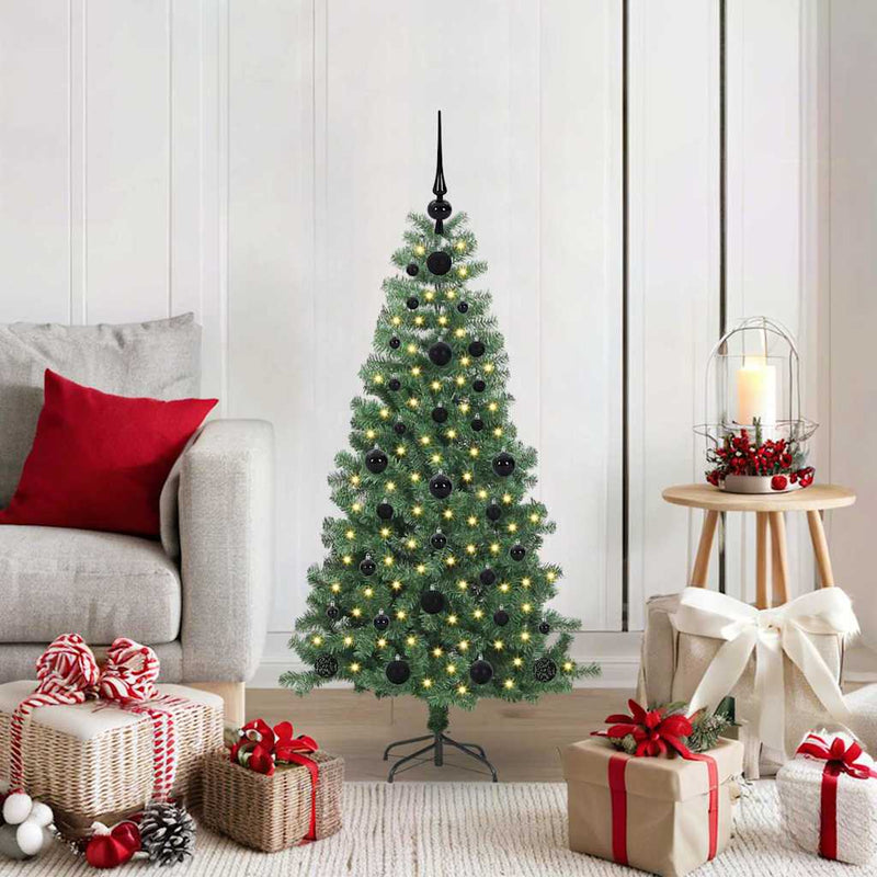 Kerstboom Met 150 Led Met Standaard Pvc Groen