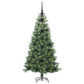 Kerstboom Met 150 Led Met Standaard Pvc Groen