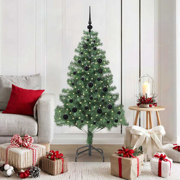 Kerstboom Met 150 Led Met Standaard Pvc Groen
