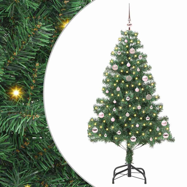 Kerstboom Met 150 Led Met Standaard Pvc Groen