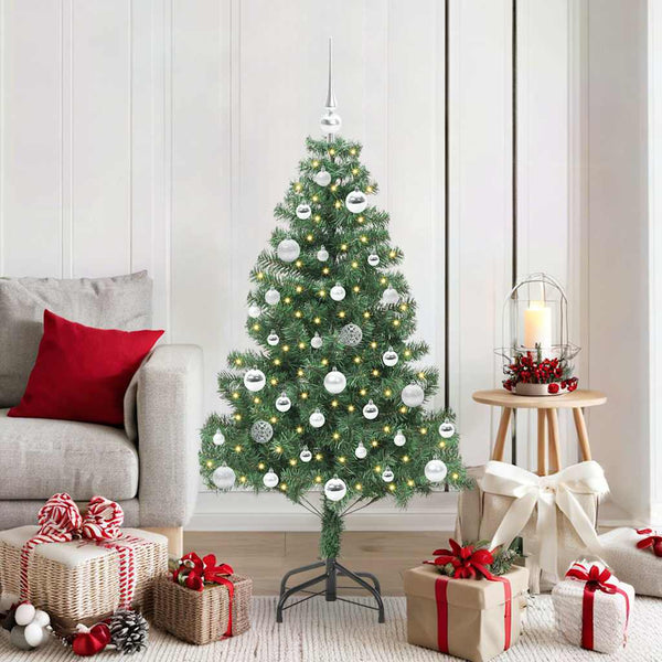 Kerstboom Met 150 Led Met Standaard Pvc Groen