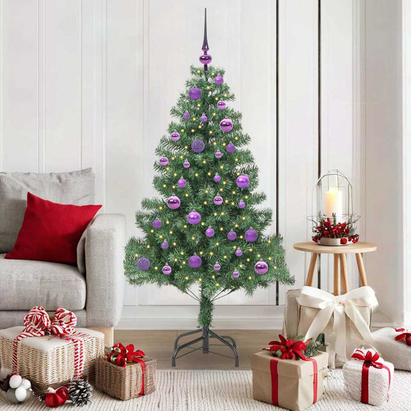 Kerstboom Met 150 Led Met Standaard Pvc Groen