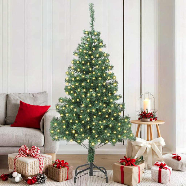 Kerstboom Met 150 Led Met Standaard Pvc Groen