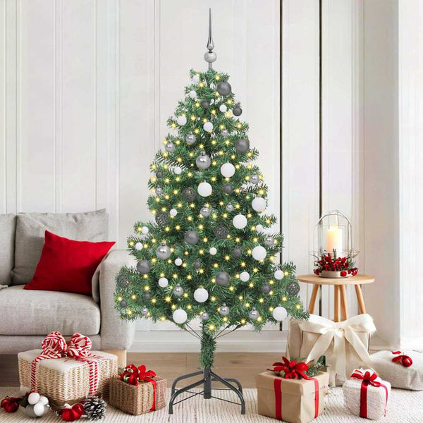 Kerstboom Met 150 Led Met Standaard Pvc Groen