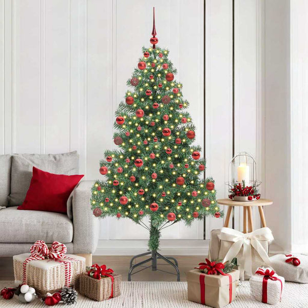 Kerstboom Met 150 Led Met Standaard Pvc Groen