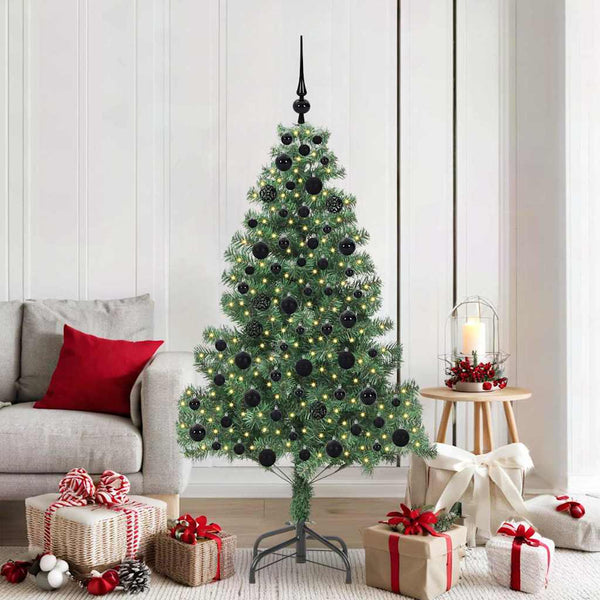 Kerstboom Met 150 Led Met Standaard Pvc Groen