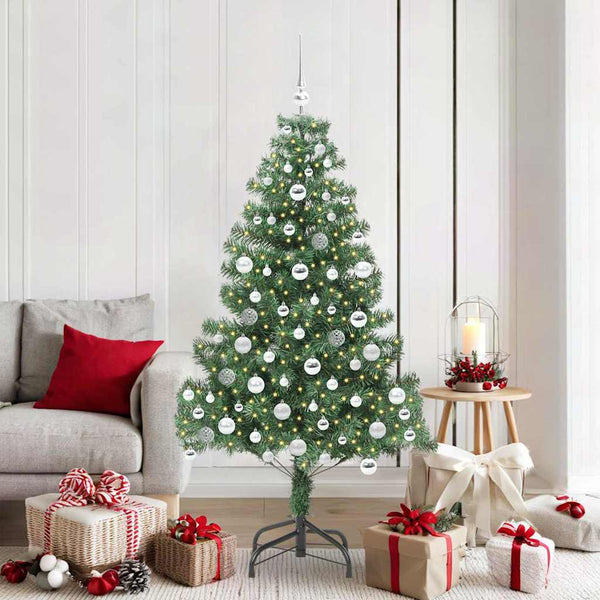 Kerstboom Met 150 Led Met Standaard Pvc Groen