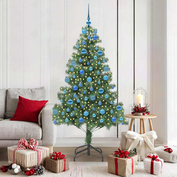 Kerstboom Met 150 Led Met Standaard Pvc Groen