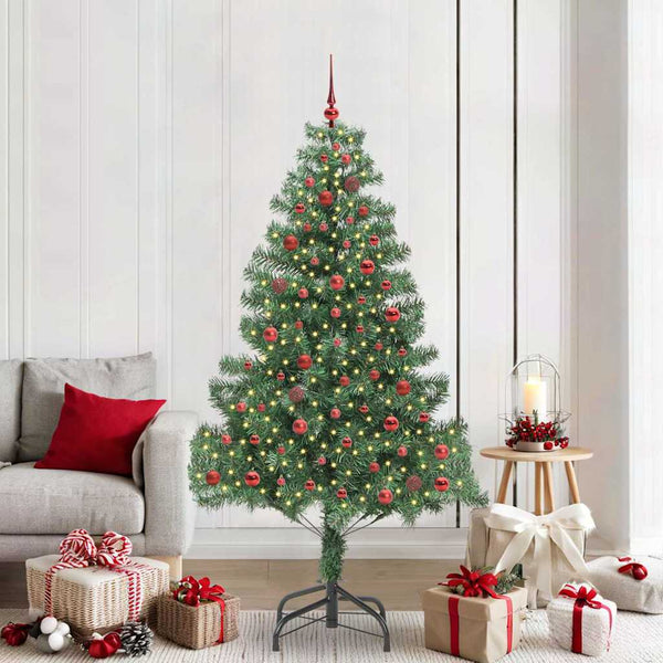 Kerstboom Met 150 Led Met Standaard Pvc Groen
