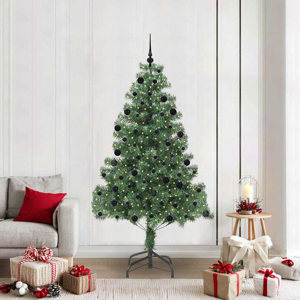 Kerstboom Met 150 Led Met Standaard Pvc Groen