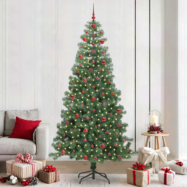 Kerstboom Met 150 Led Met Standaard Pvc Groen