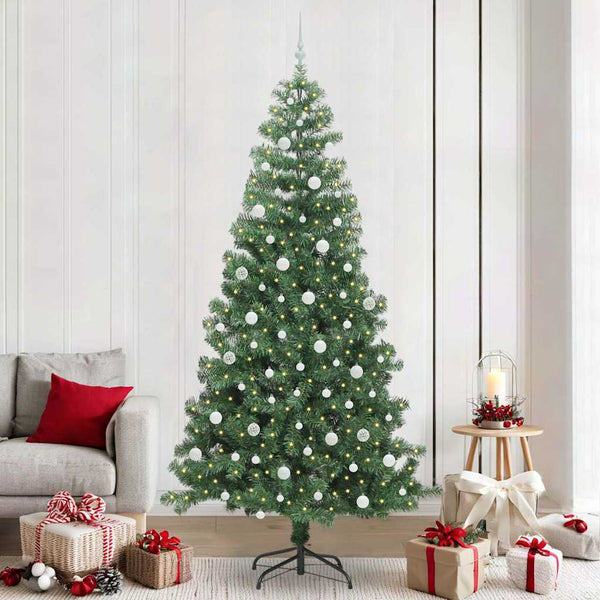 Kerstboom Met 150 Led Met Standaard Pvc Groen