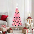Kerstboom Met 150 Led Met Standaard Pvc Roze