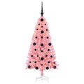 Kerstboom Met 150 Led Met Standaard Pvc Roze
