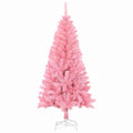 Kerstboom Met 150 Led Met Standaard Pvc Roze