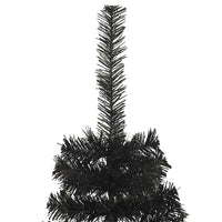 Kerstboom Met 300 Led Met Standaard Pvc Zwart