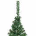 Kunstmatig Voorverlicht Kerstboom Met 300 Led Pvc Groen
