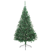 Kunstmatig Voorverlicht Kerstboom Met 300 Led Pvc Groen