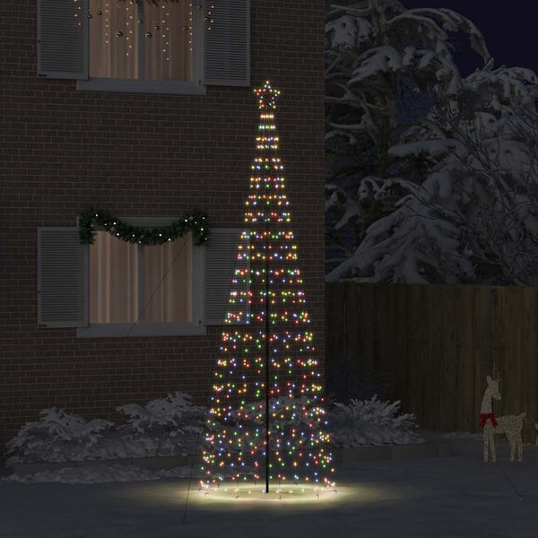 Led Kerstboom Met Grondspiesjes Ijzer