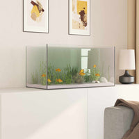 Aquarium Met Opslag Doorzichtig Glas