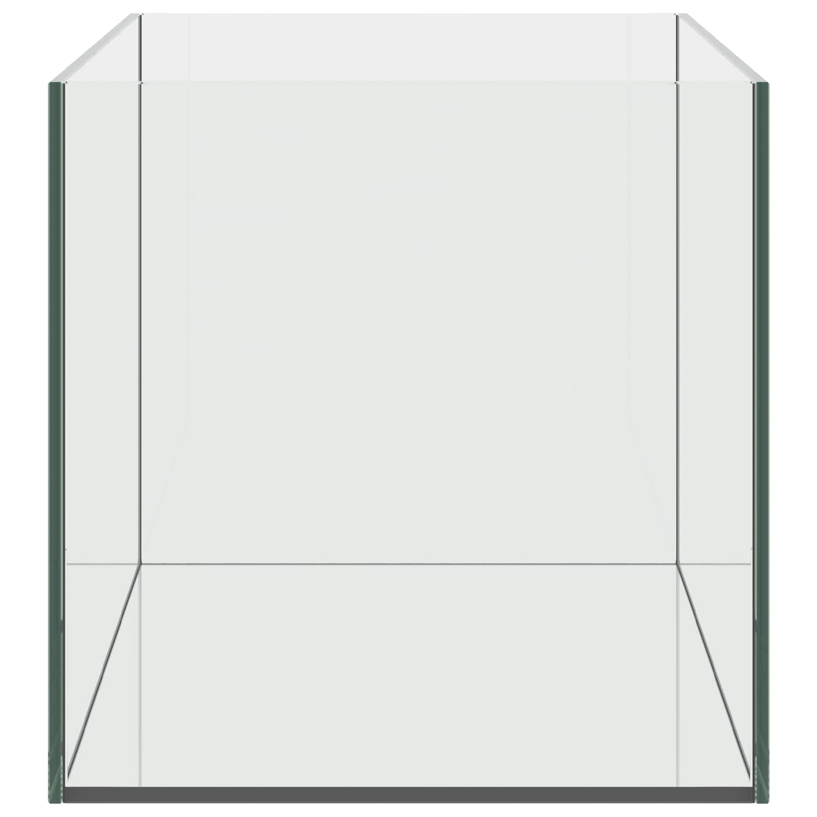 Aquarium Met Opslag Doorzichtig Glas