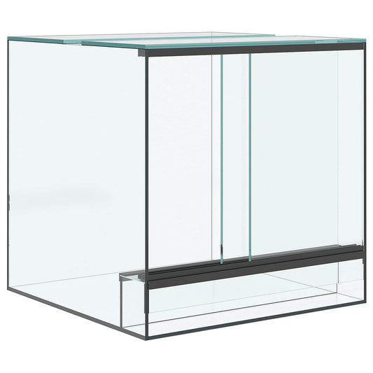 Terrarium Met Opslag Transparant Glas