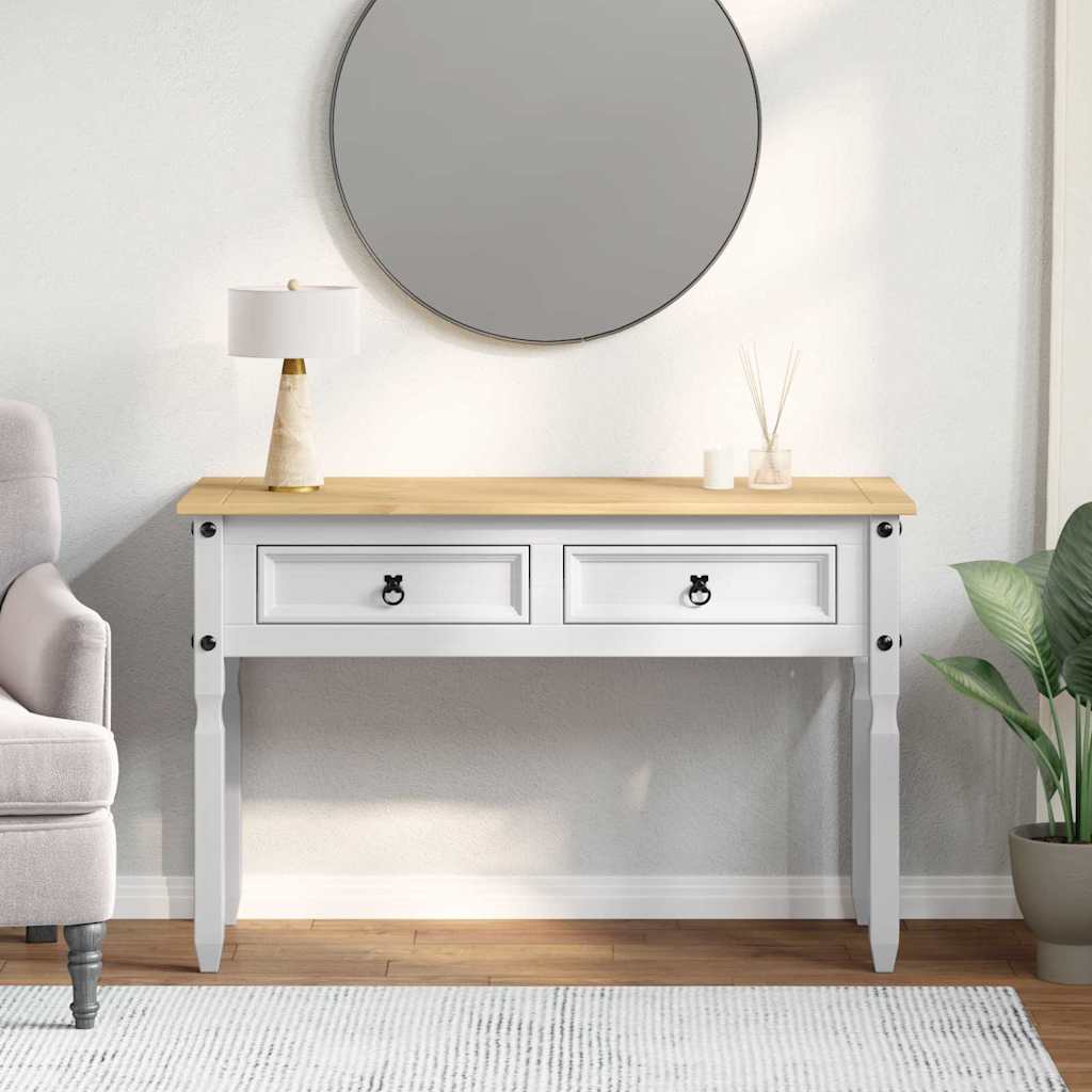 Bijzettafel Corona 115 X 46 X 73 Cm Massief Grenenhout