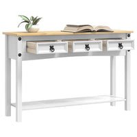 Bijzettafel Corona 114 X 34,5 X 73 Cm Massief Grenenhout