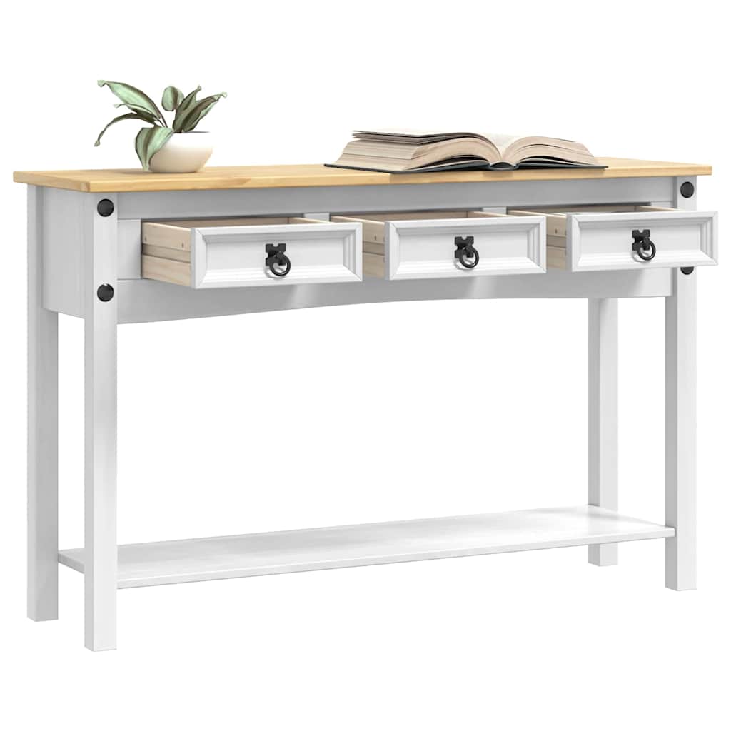 Bijzettafel Corona 114 X 34,5 X 73 Cm Massief Grenenhout
