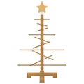 Houten Kerstboom Met Standaard Bamboe