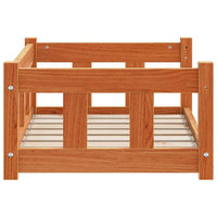 Hondenbed 65,5 X 50 X 28 Cm Massief Grenenhout
