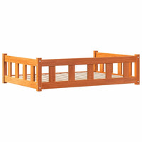 Hondenbed 100 X 70 X 28 Cm Massief Grenenhout