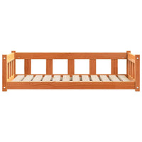Hondenbed 100 X 70 X 28 Cm Massief Grenenhout