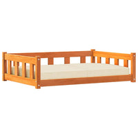 Hondenbed 100 X 70 X 28 Cm Massief Grenenhout