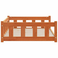 Hondenbed 100 X 70 X 28 Cm Massief Grenenhout