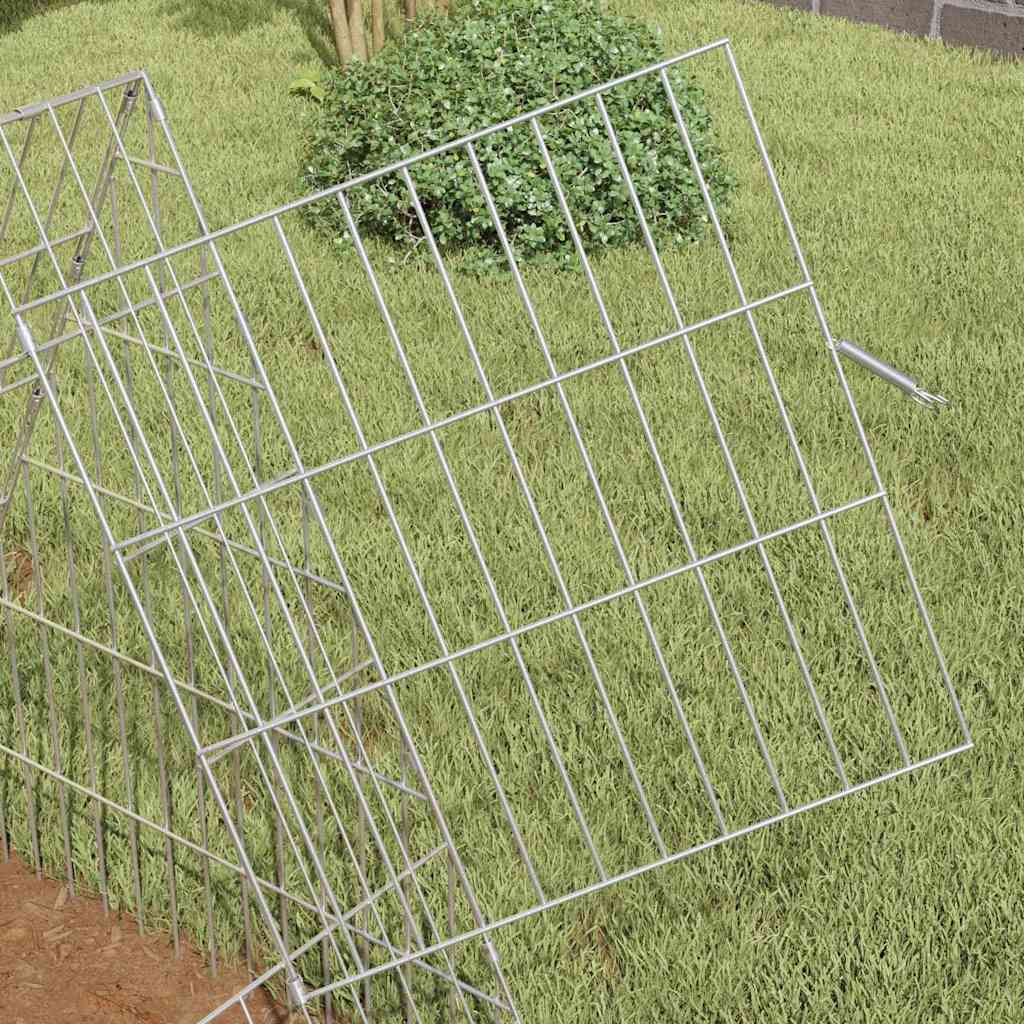 Konijnenkooi Zilver 110 X 55 X 55 Cm Gegalvaniseerd Staal