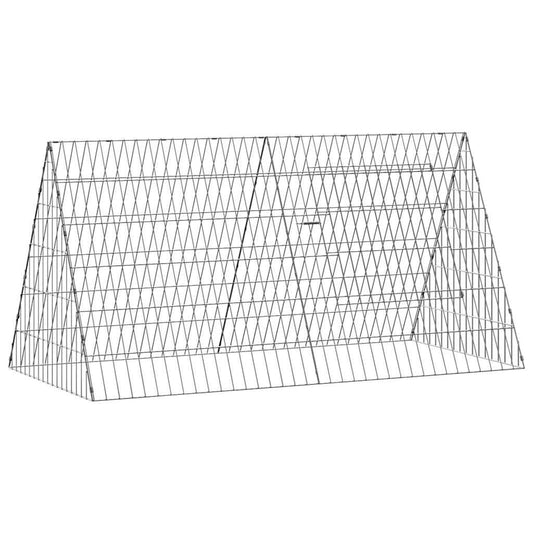Konijnenkooi Zilver 110 X 55 X 55 Cm Gegalvaniseerd Staal