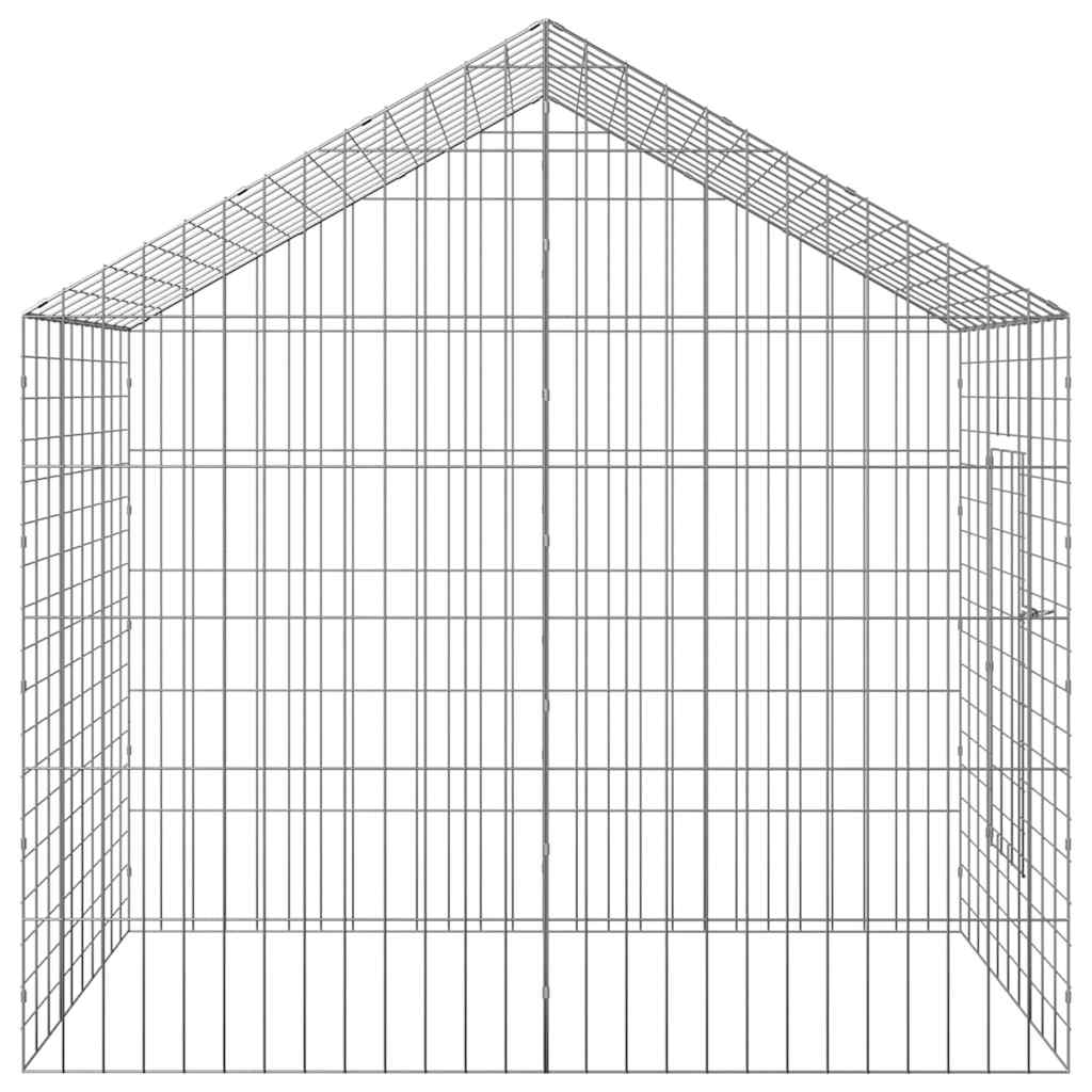 Konijnenkooi Zilver 100 X 78 X 78 Cm Gegalvaniseerd Staal