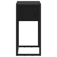 Bijzettafel Met Lade 100 X 36 X 75 Cm Bewerkt Hout