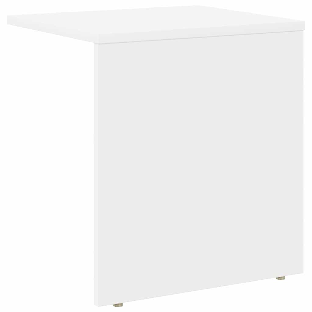 Bijzettafel 2 Pcs 37 X 32 X 40 Cm Bewerkt Hout