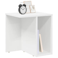 Bijzettafel 2 Pcs 37 X 32 X 40 Cm Bewerkt Hout