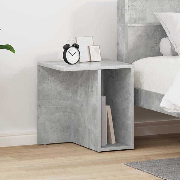Bijzettafel 2 Pcs 37 X 32 X 40 Cm Bewerkt Hout
