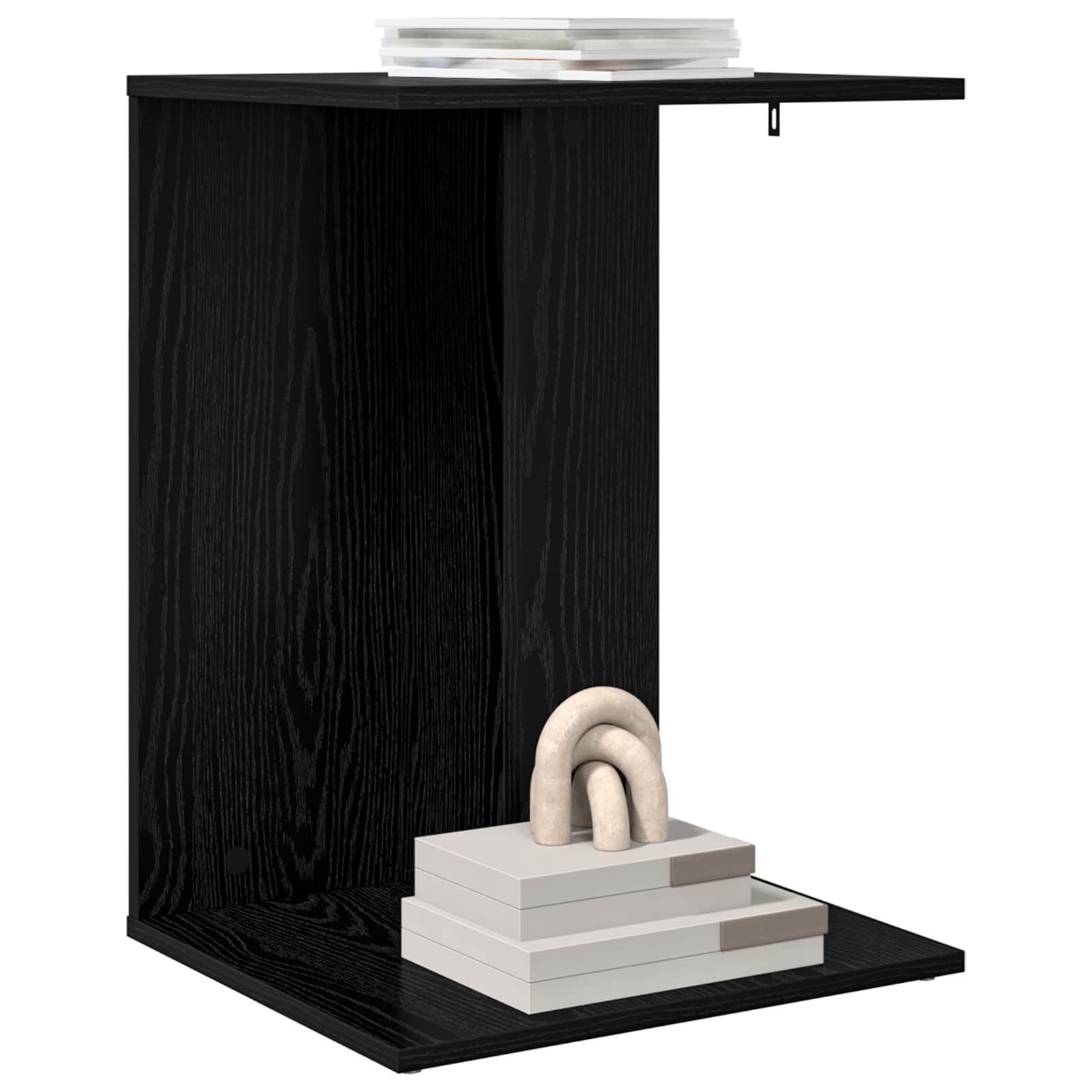 Bijzettafel 45 X 40 X 62,5 Cm Bewerkt Hout