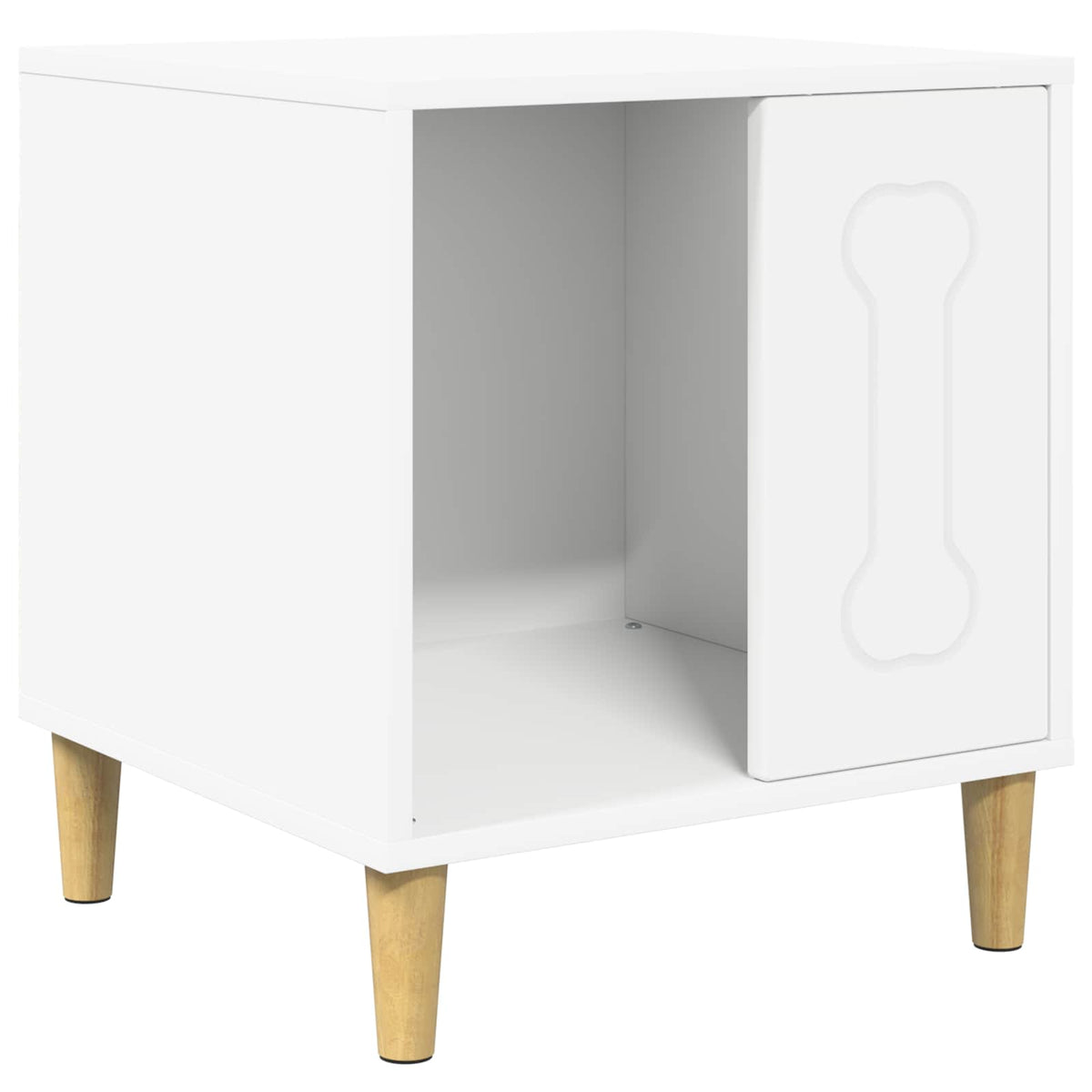 Hondenhuis 44 X 42 X 49 Cm Bewerkt Hout