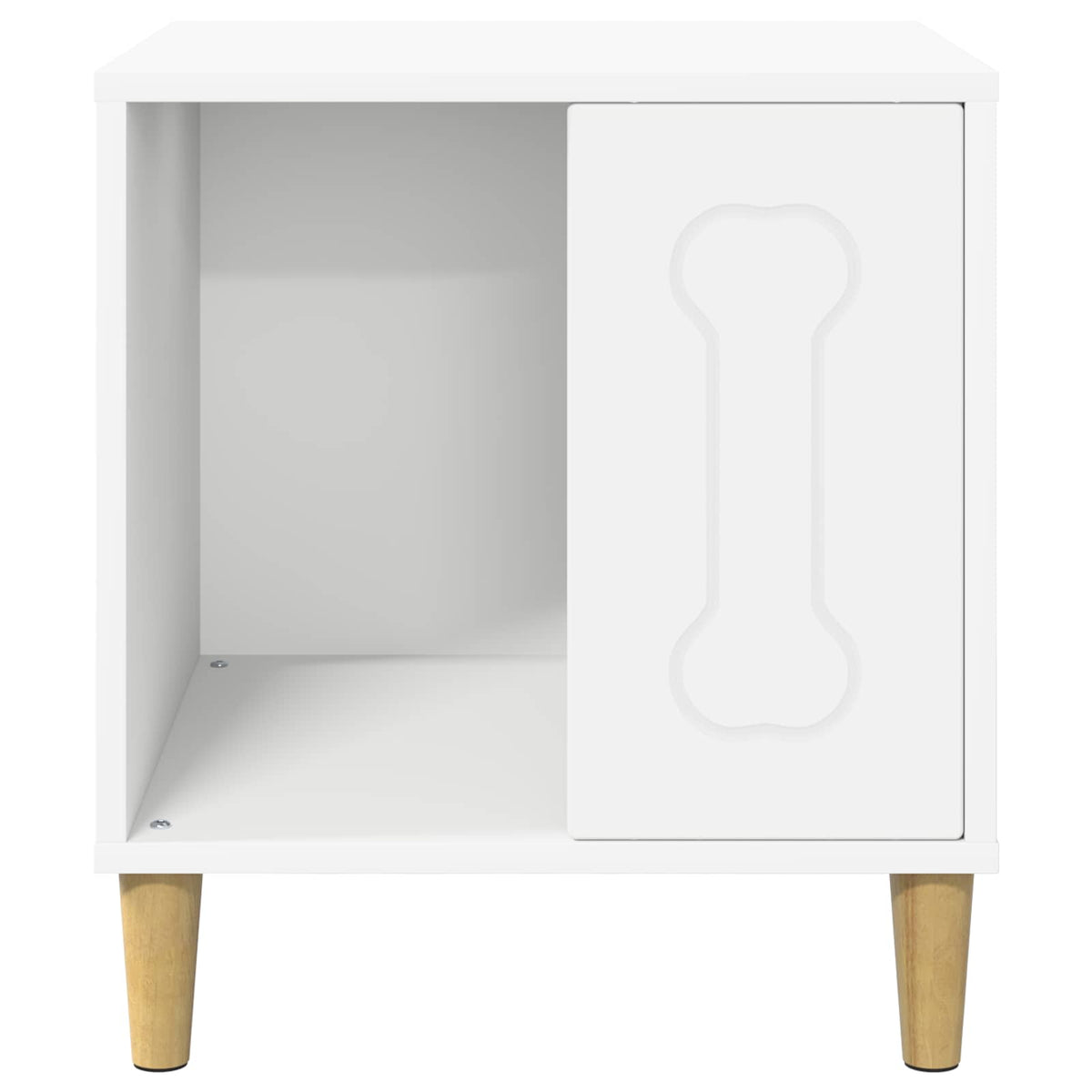 Hondenhuis 44 X 42 X 49 Cm Bewerkt Hout