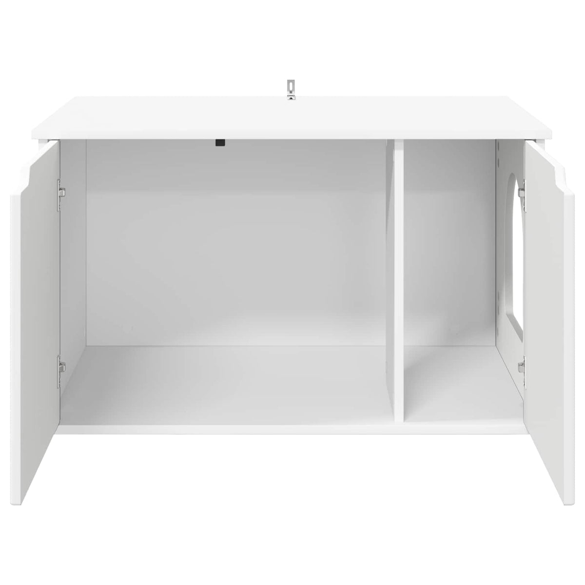 Kattenhuis 85 X 55 X 50,5 Cm Bewerkt Hout