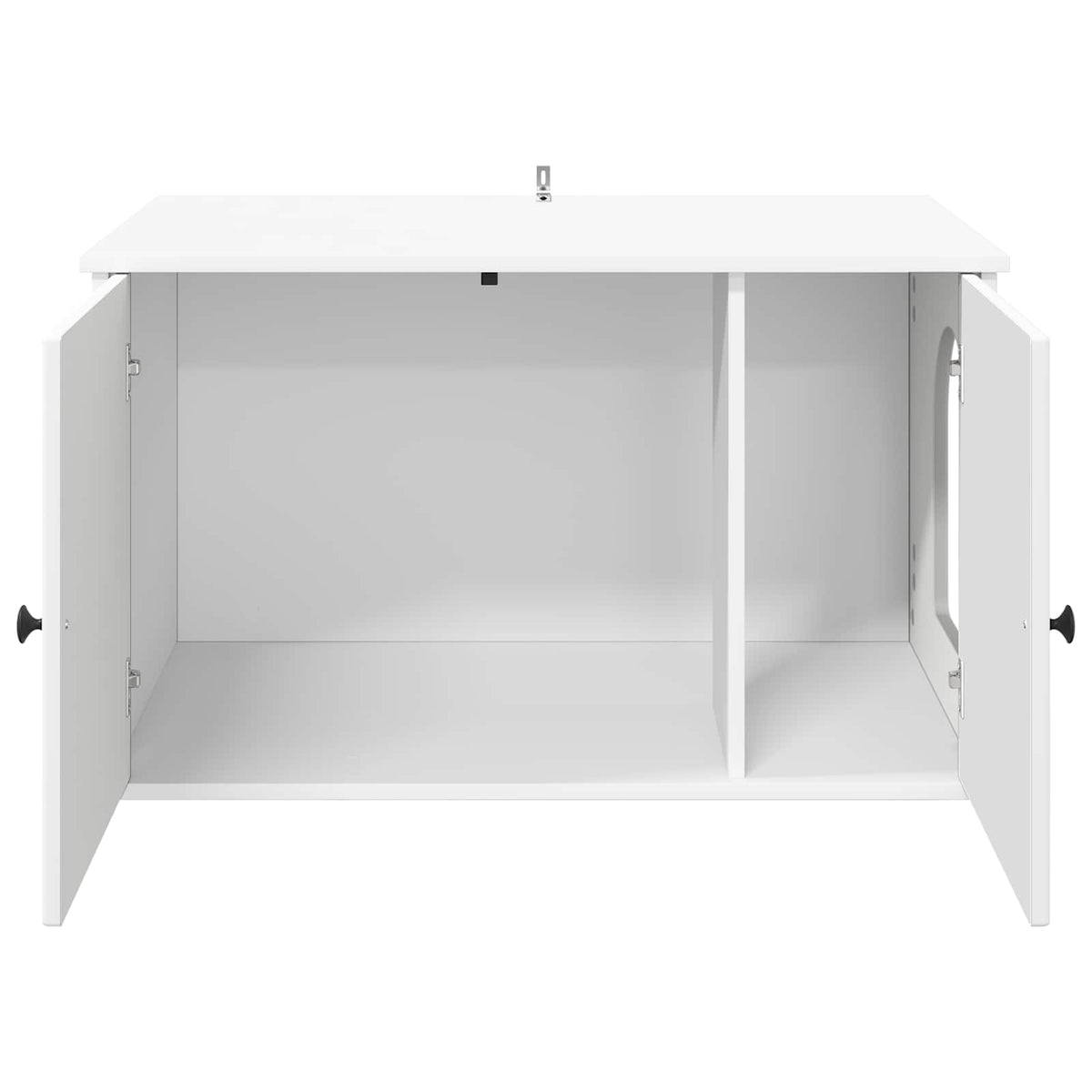 Kattenhuis 85 X 55 X 50,5 Cm Bewerkt Hout